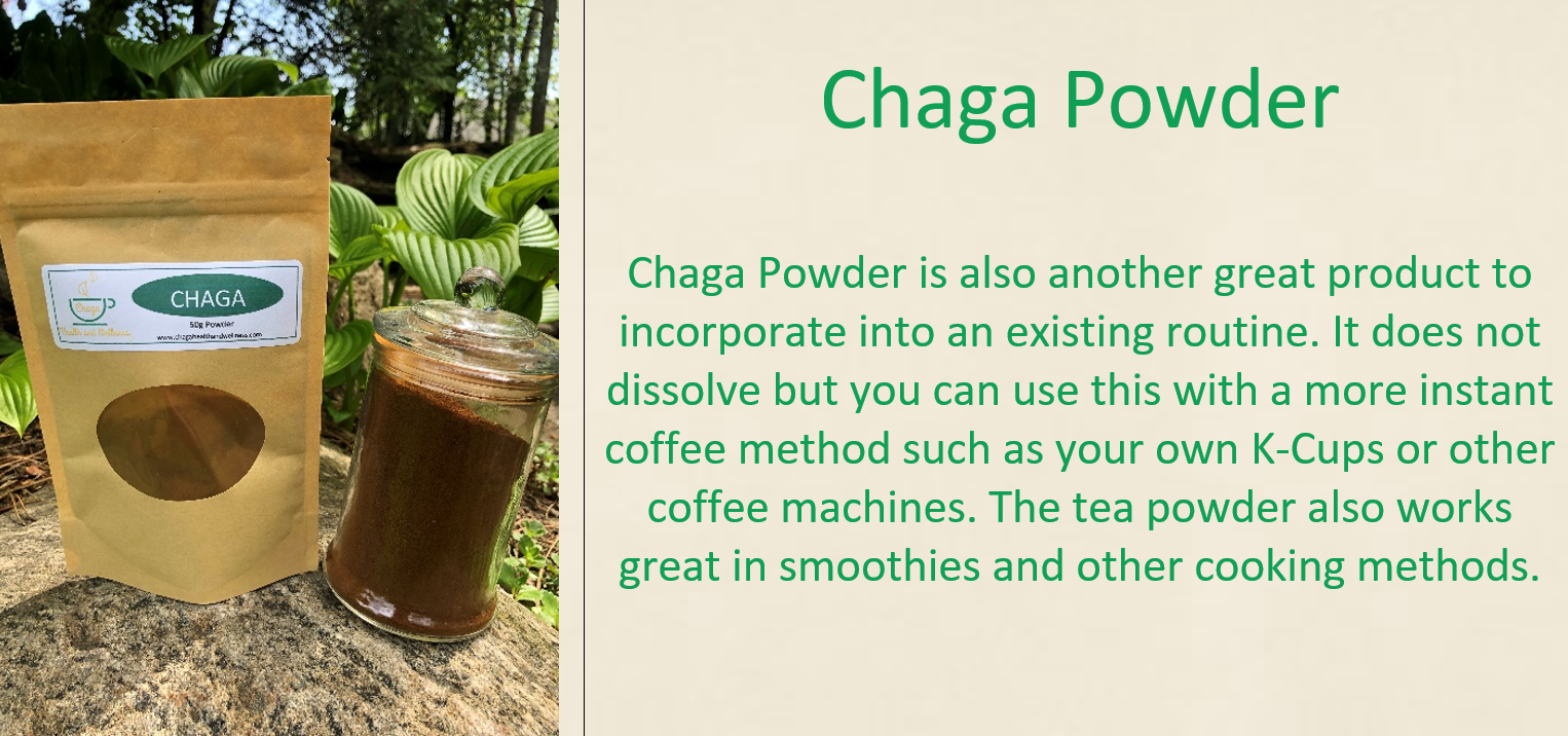 Chaga Powder Recipe 