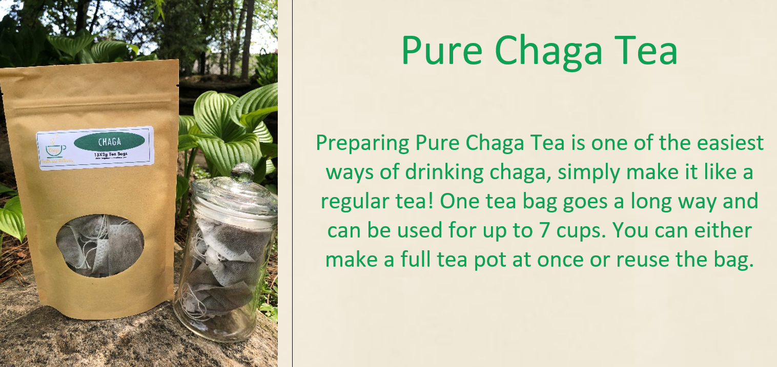 Pure Chaga Tea Recipe 